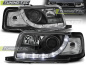 Preview: LED Tagfahrlicht Design Scheinwerfer für Audi 80 B4 91-96 schwarz